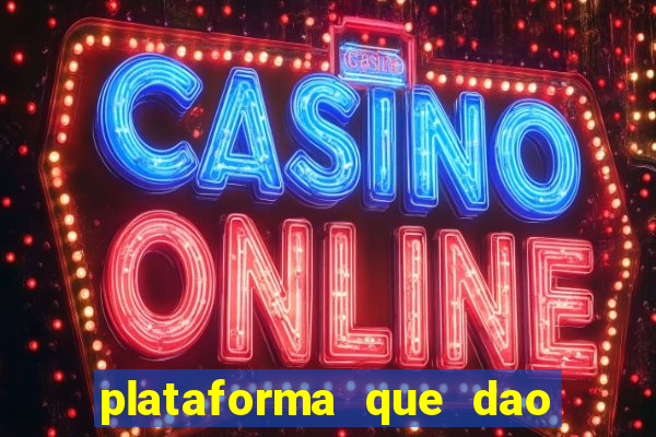 plataforma que dao bonus de cadastro